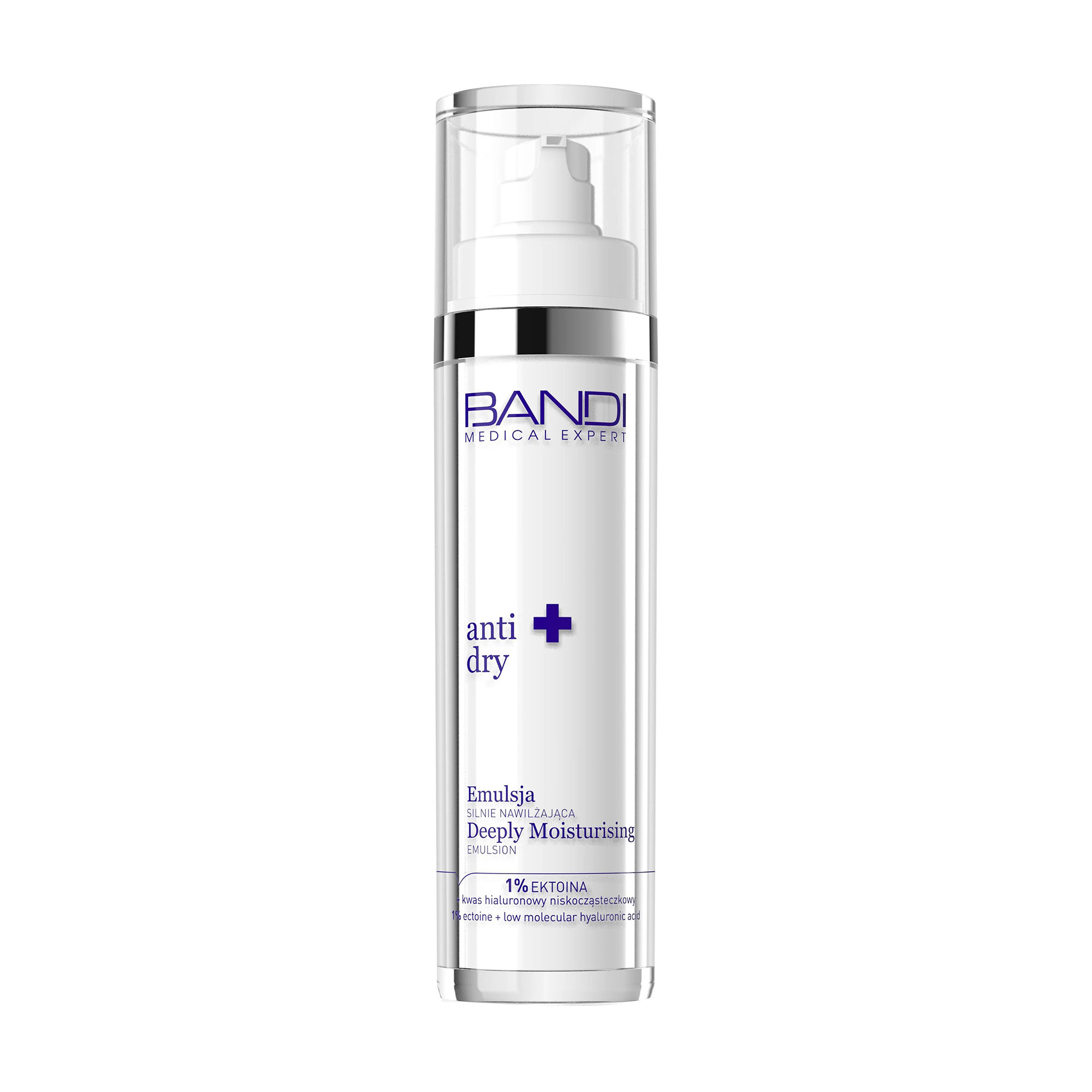 Глибоко зволожувальна емульсія для обличчя Bandi Medical Expert Anti Dry Deeply Moisturising Emulsion, 50 мл